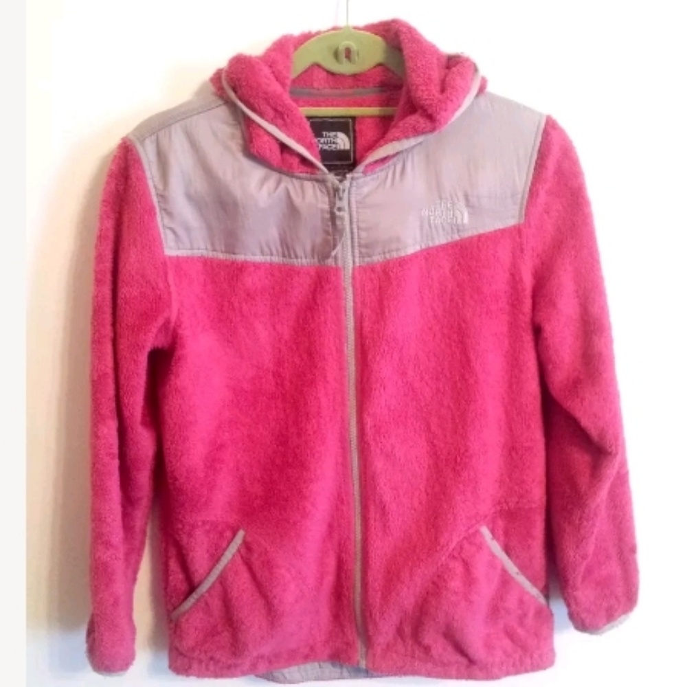 North Face Fuschia Coat With Hood, Juniors…XL